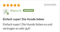 Bewertung Doppelt sparen & Gratis Snack: Frühlings - Deal - 2x5kg Spar - Set + GRATIS PARATIC Snack 250g - DOGS - HEART