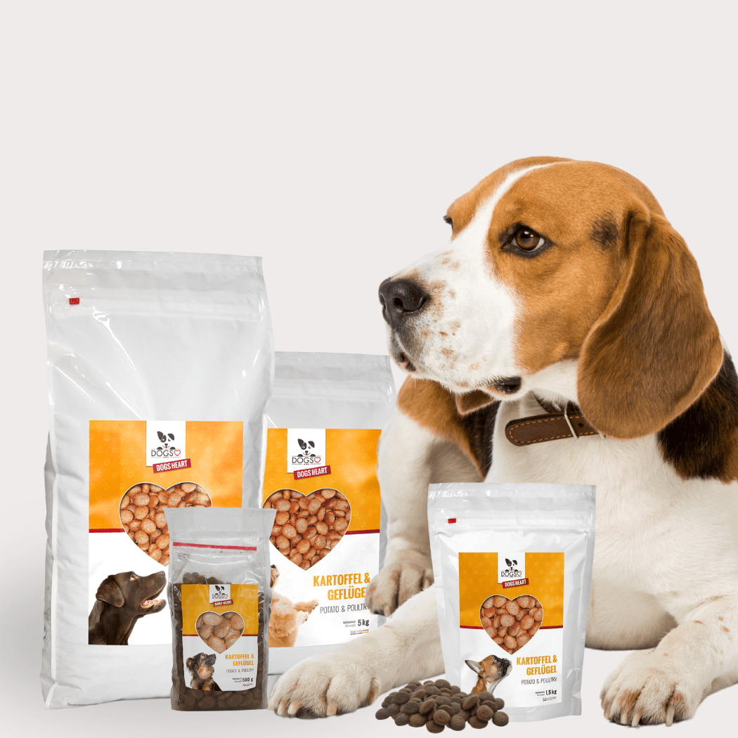Kartoffel & Geflügel | Getreidefreies Hundefutter - DOGS - HEART