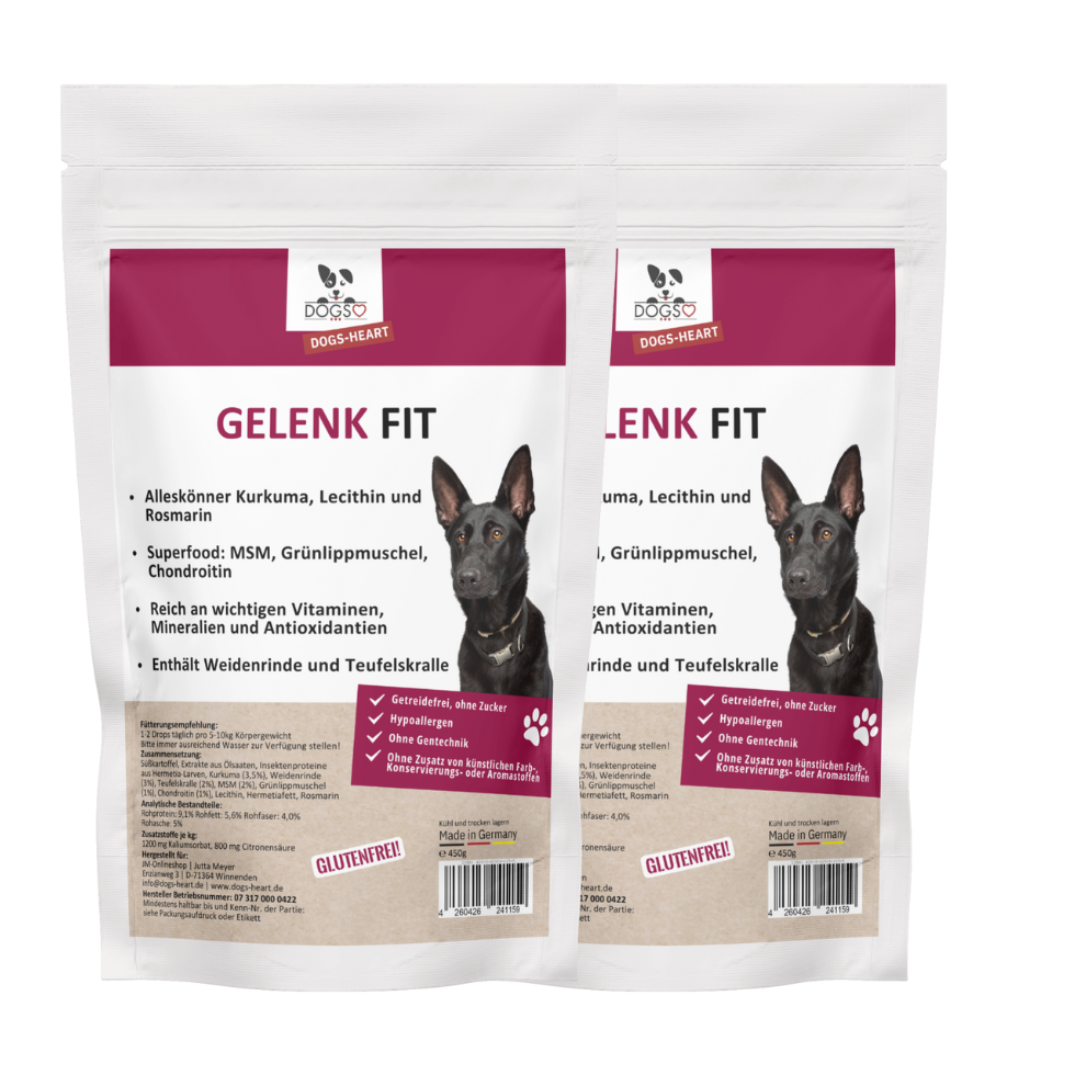 Gelenk Fit-Drops Hund | Kaltgepresst mit Grünlippmuschel