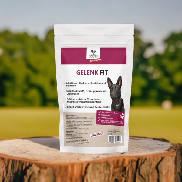 Gelenk Fit - Drops - Gelenkfreundliche Inhaltsstoffe tierärztlich abgestimmt - DOGS-HEART