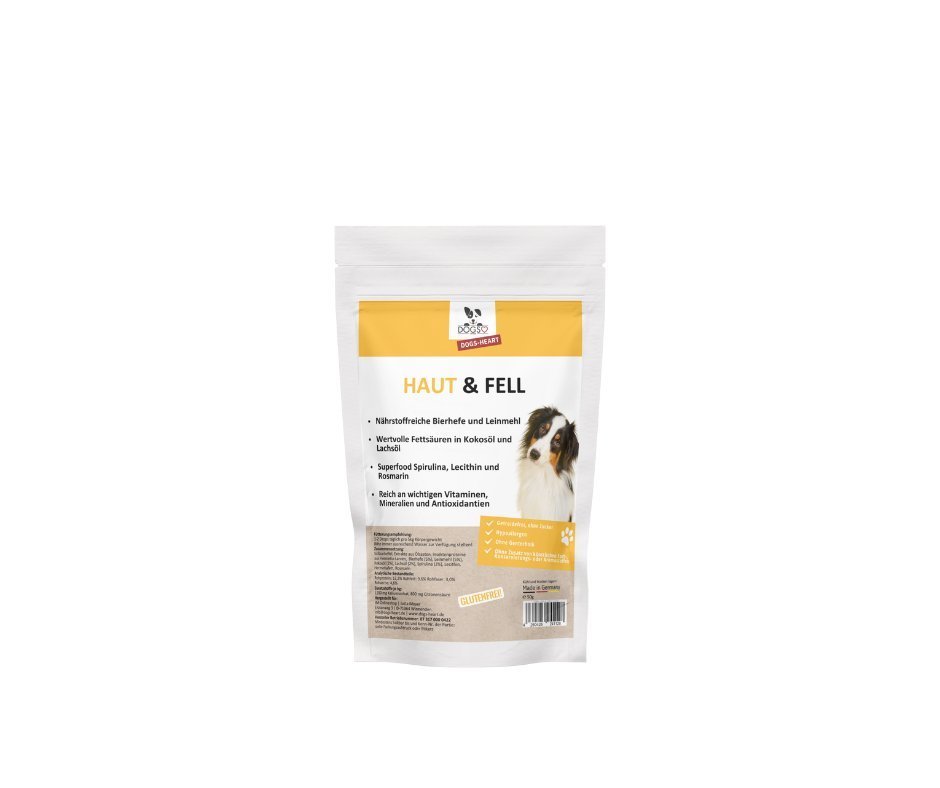 Haut & Fell Drops - Freude für Haut und Fell mit tierärztlich abgestimmter Rezeptur - DOGS - HEART
