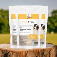 Haut & Fell Drops Hund | Kaltgepresste Snacks für Fellpflege - DOGS - HEART - Funktionssnacks
