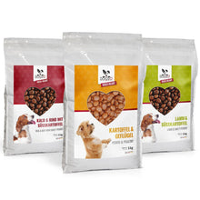 Lade das Bild in den Galerie-Viewer, Hundefutter MIX - 3 x 5kg - getreidefrei mit hohem Fleischanteil, glutenfrei - DOGS - HEART
