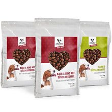 Lade das Bild in den Galerie-Viewer, Hundefutter MIX - 3 x 5kg - getreidefrei mit hohem Fleischanteil, glutenfrei - DOGS - HEART
