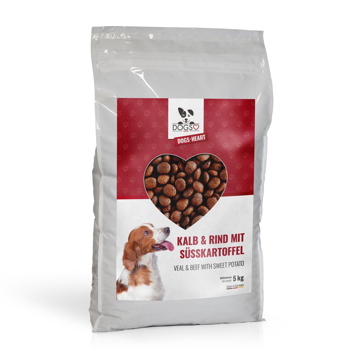 Premium Hundefutter Kalb & Rind 3x5kg Getreidefrei