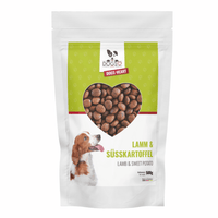Leckeres DOGS - HEART Probierpaket mit 10€ Einkaufsgutschein - DOGS - HEART