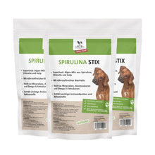 Lade das Bild in den Galerie-Viewer, Neue Rezeptur - Spirulina STIX: Gesunde Zahnpflegestix mit Meeresalge - DOGS - HEART
