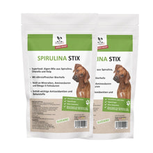 Lade das Bild in den Galerie-Viewer, Neue Rezeptur - Spirulina STIX: Gesunde Zahnpflegestix mit Meeresalge - DOGS - HEART
