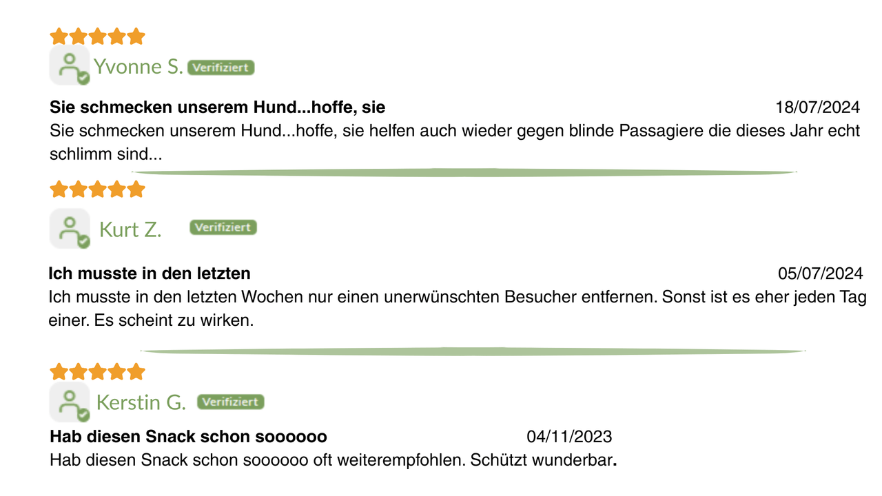 PARATIC Schutz - Snack für Hunde - mit Schwarzkümmelöl und Kokosöl - DOGS - HEART