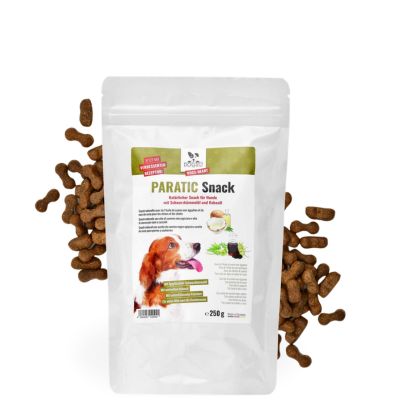 DOGS-HEART PARATIC Schutz-Snacks 250 g – Beutel mit Snackstücken, Variante „Zum Kennenlernen“