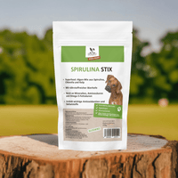 Spirulina STIX Hund | Zahnpflege Kaustangen getreidefrei - DOGS - HEART - Funktionssnacks